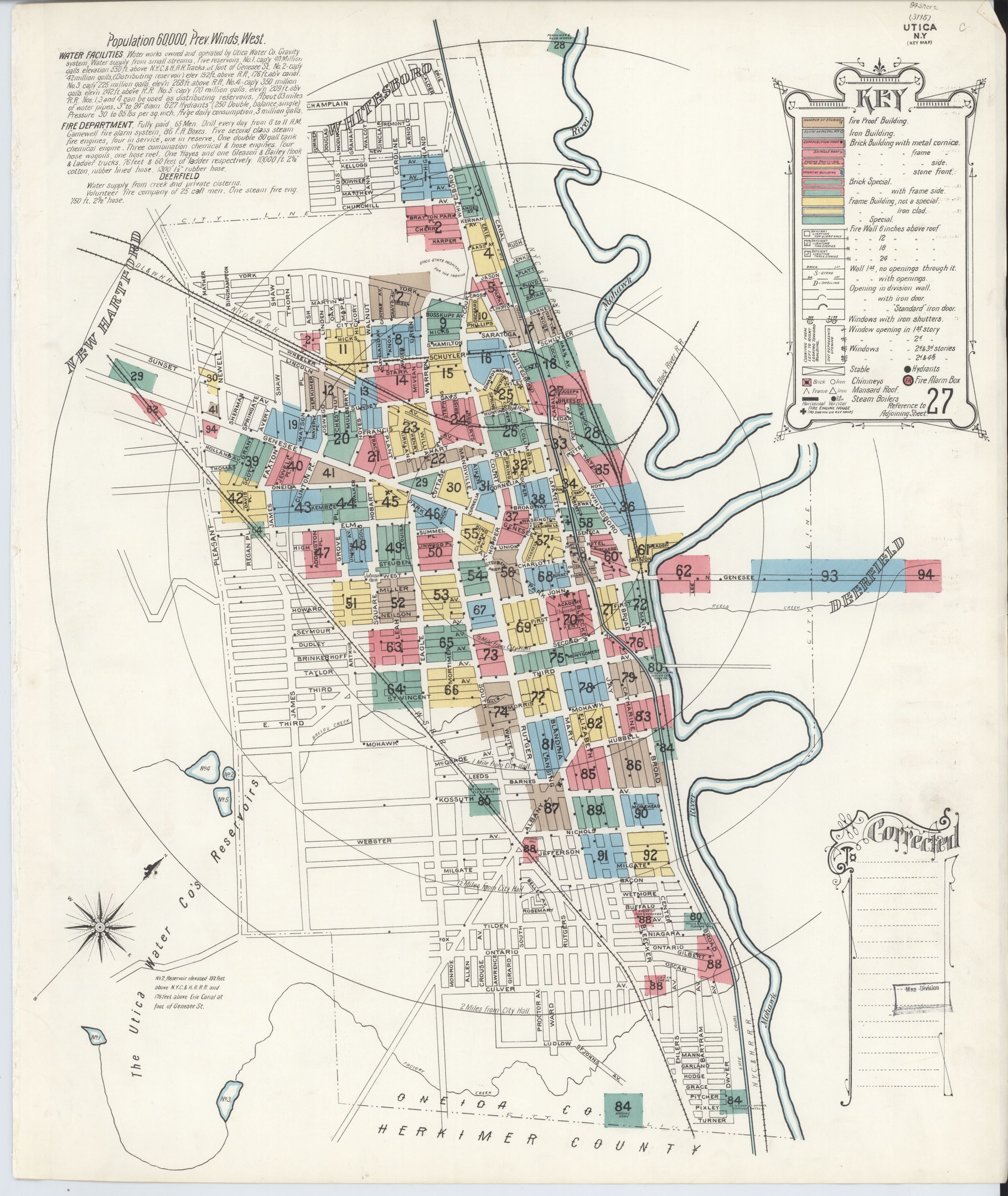 A map of New York City printed on paper, showing population density and highlighting Westchester County, with a population figure of 5,000,000,000.