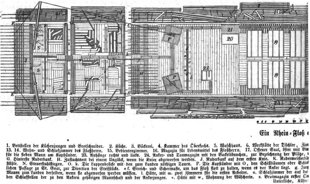 Eine handgezeichnete Skizze eines 18. Jahrhundert deutschen Hauses mit mehreren Fenstern und einer Tür, begleitet von Text auf demselben Blatt Papier.