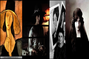 Eine Sammlung von Gemälden, Fotorahmen und Postern, die gemeinsam ausgestellt werden.