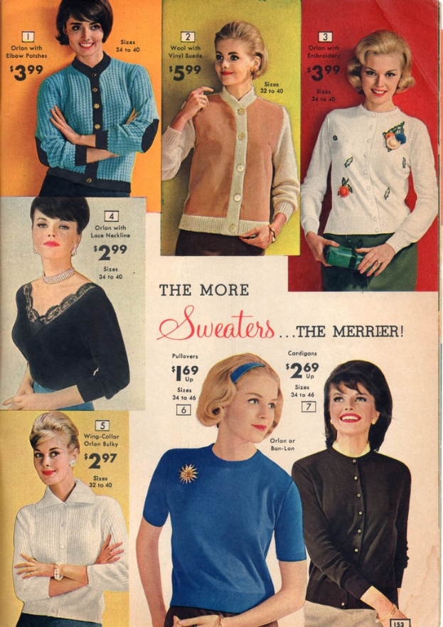 Ein Collage mit verschiedenen Bildern von Frauen in unterschiedlichen Kostümen, jeweils mit Begleittext und Dollarbeträgen.